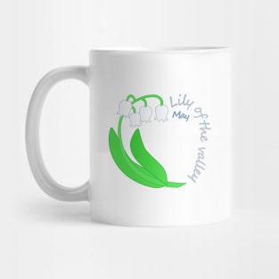 May Birth Month Flower, lily of the valley Mug